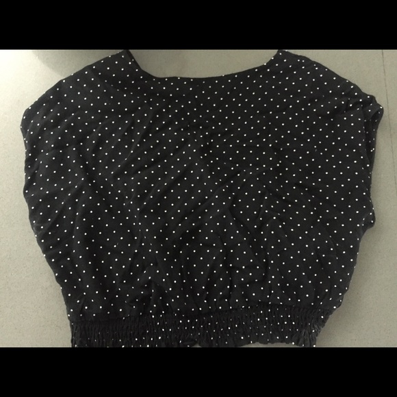 Zara cropped dot top - Picture 6 of 6